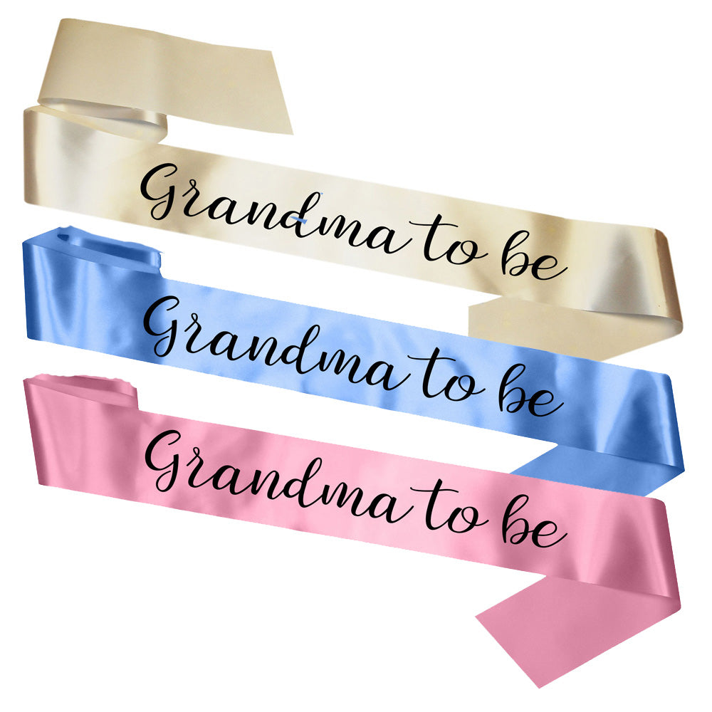 Grandma to be sales sash