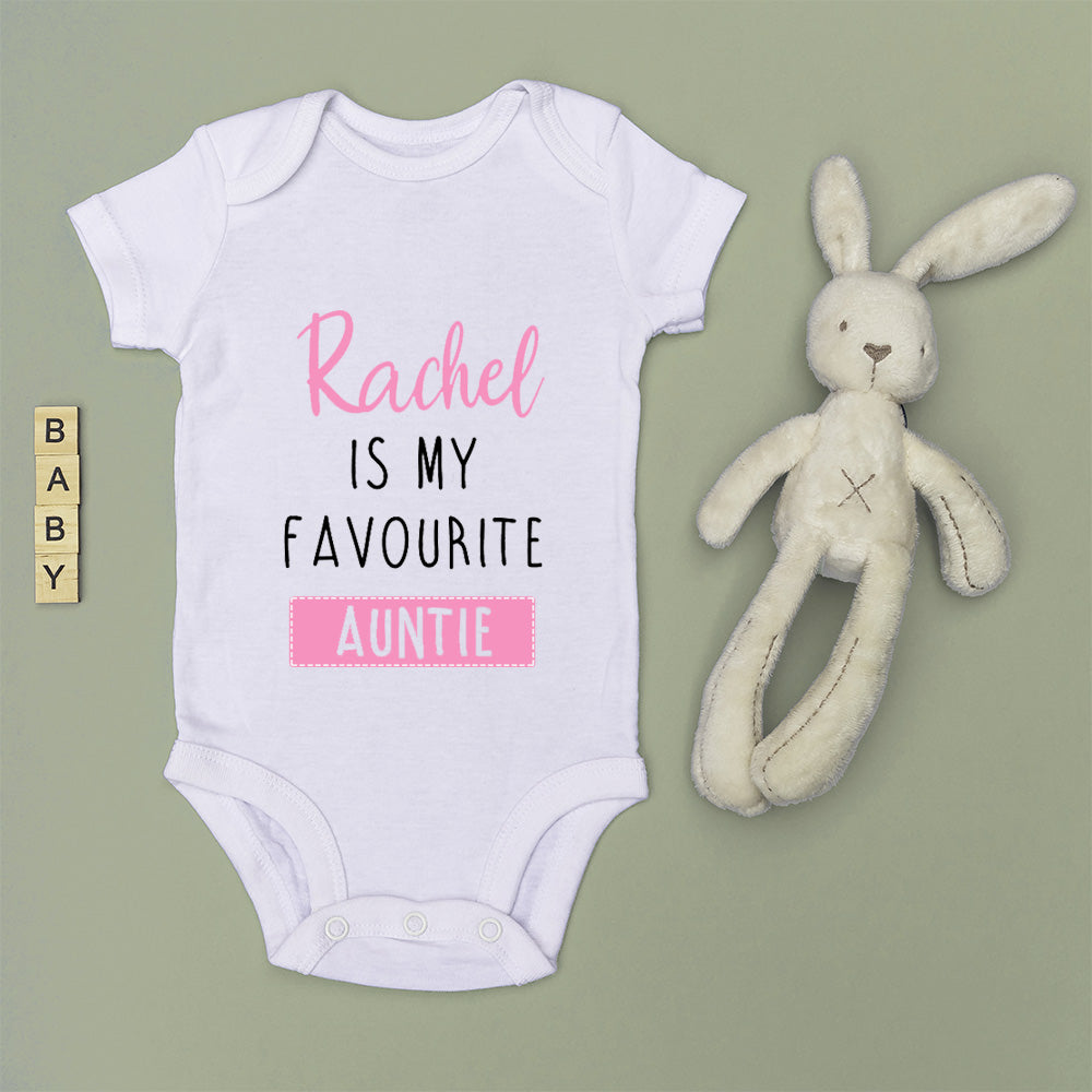 Baby grow with name clearance on