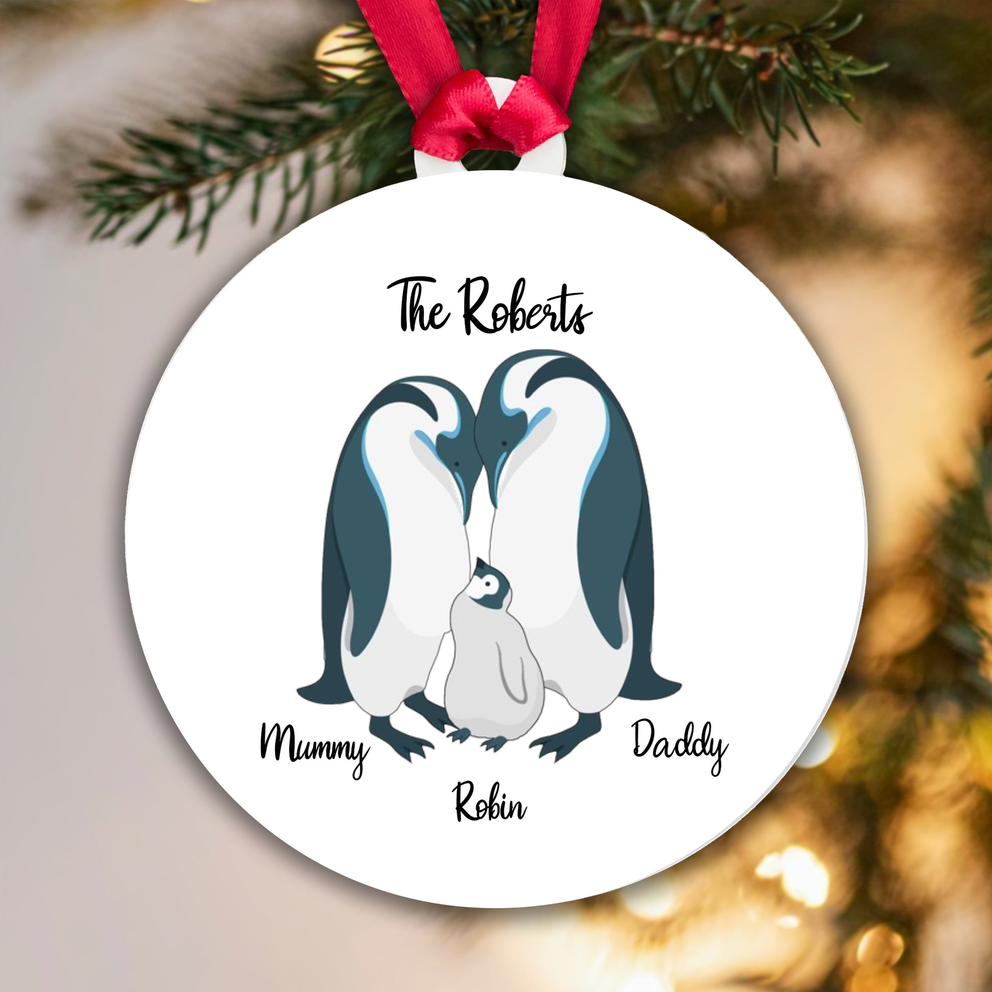 Penguin Family Bauble - 1 Child