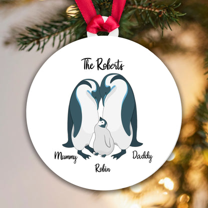 Penguin Family Bauble - 1 Child