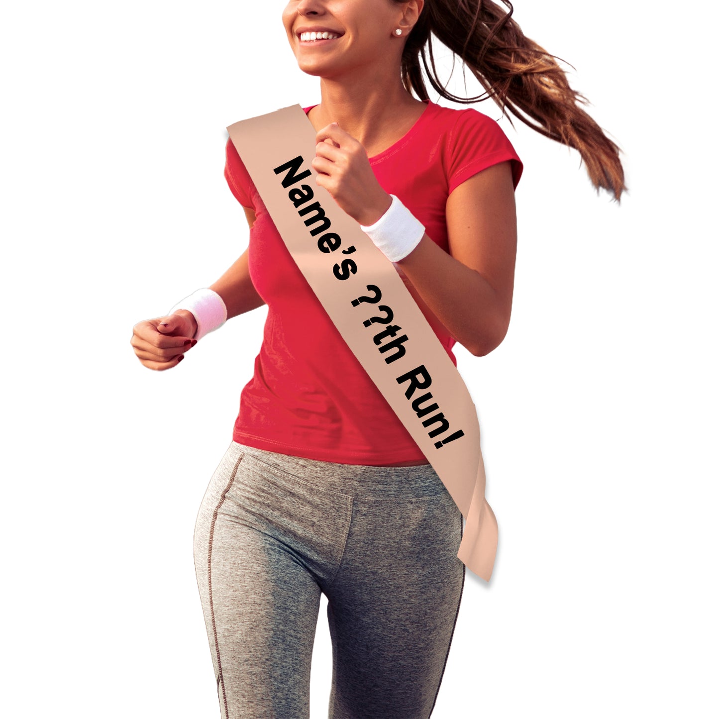 Personalised Running Achievement Sash - Any Name & Number!