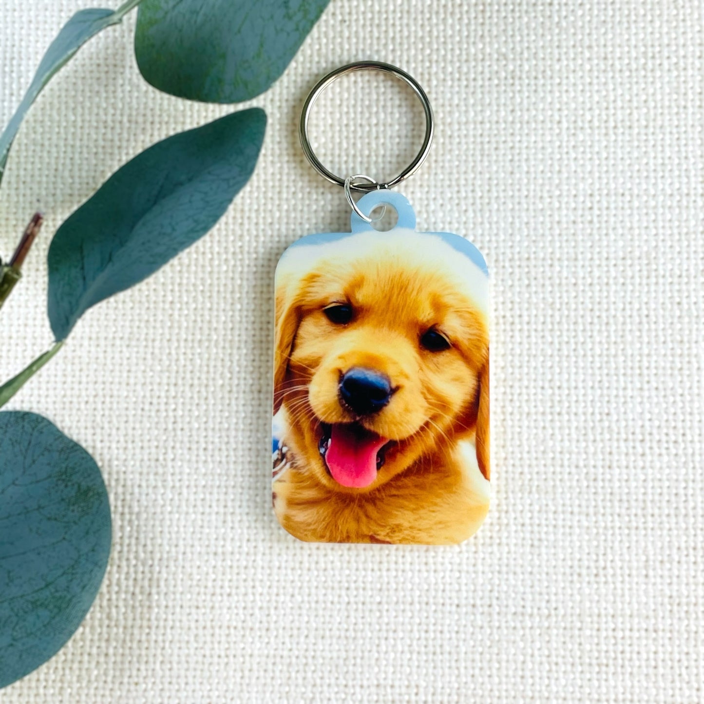 Personalised Photo Keyring - Add your own Photo!