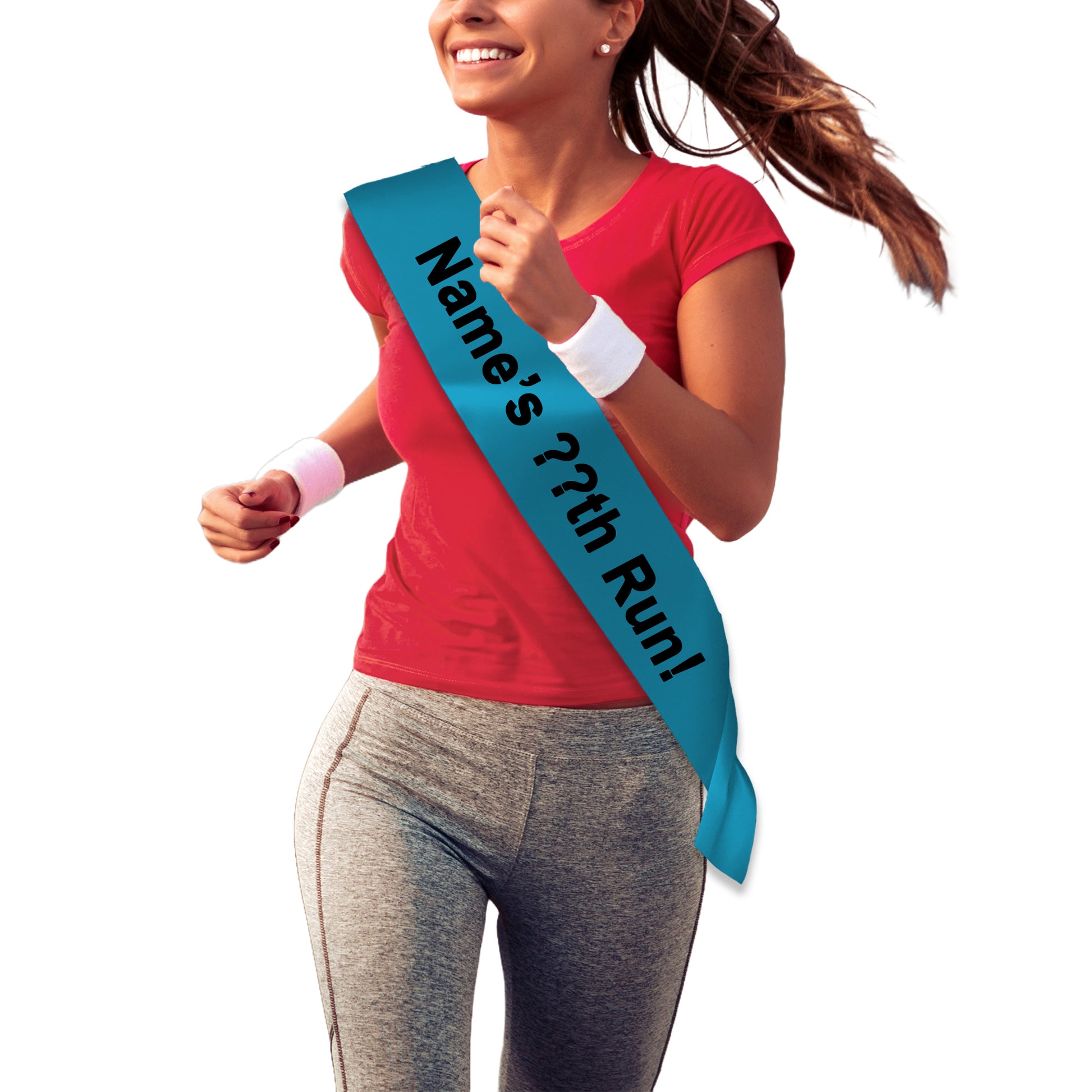 Personalised Running Achievement Sash - Any Name & Number!