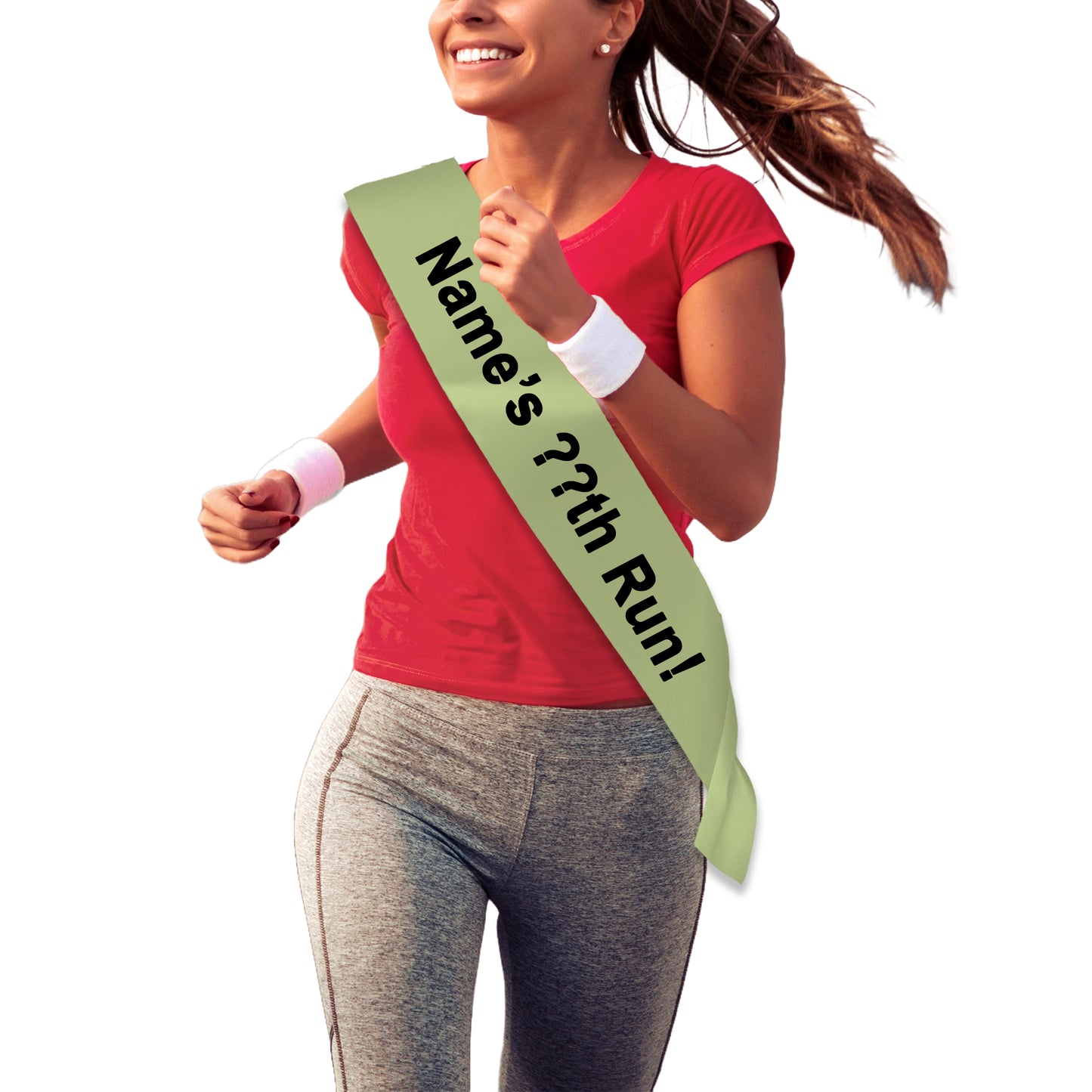 Personalised Running Achievement Sash - Any Name & Number!