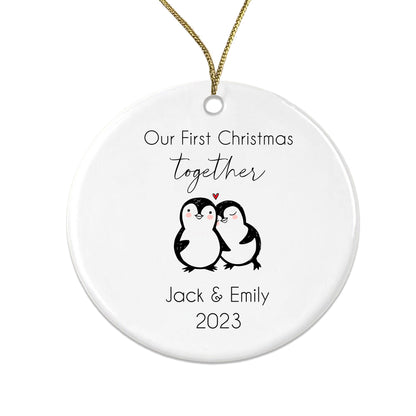 First Christmas Together Bauble