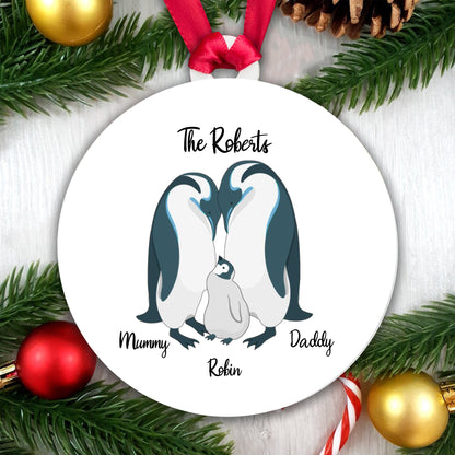 Penguin Family Bauble - 1 Child