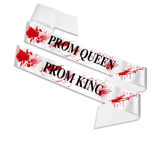 Zombie Prom King & Queen - Blood Splatter - Halloween Ready! 