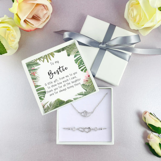 Bestie Jewellery Set - Bracelet & Necklace