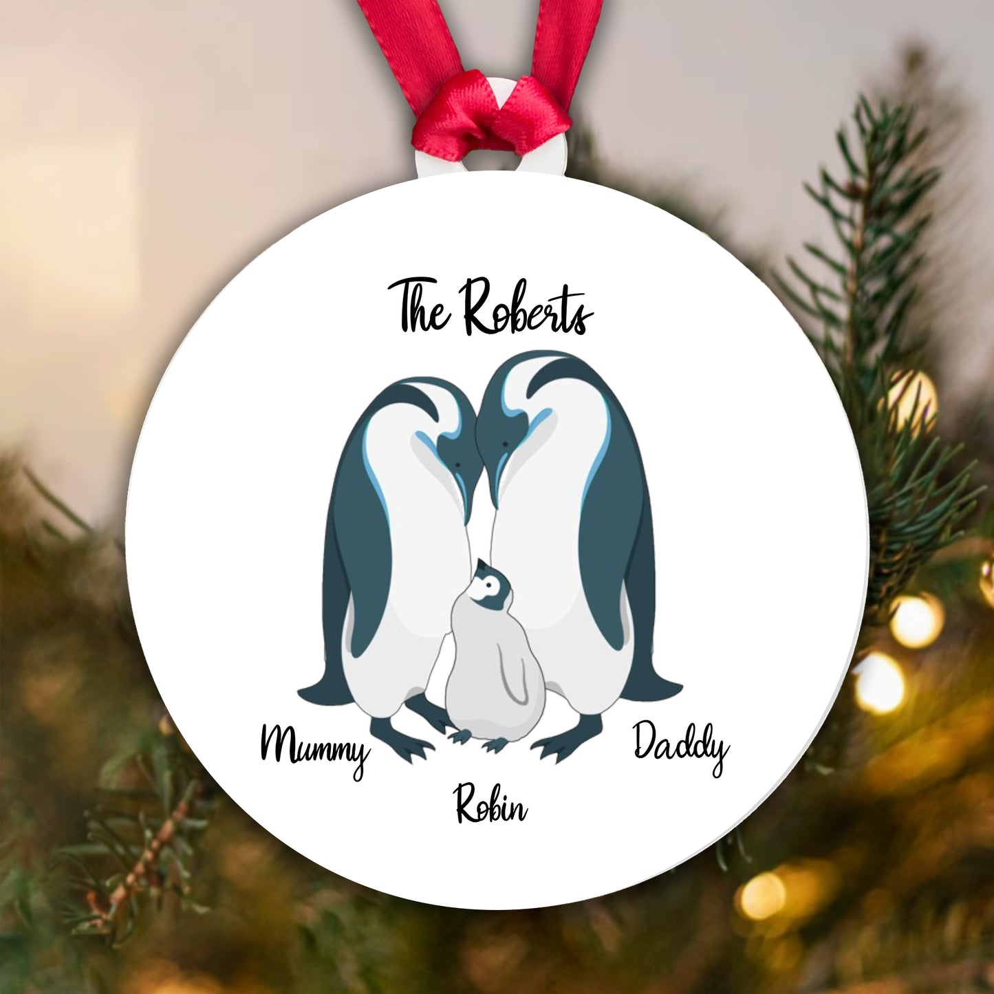 Penguin Family Bauble - 1 Child