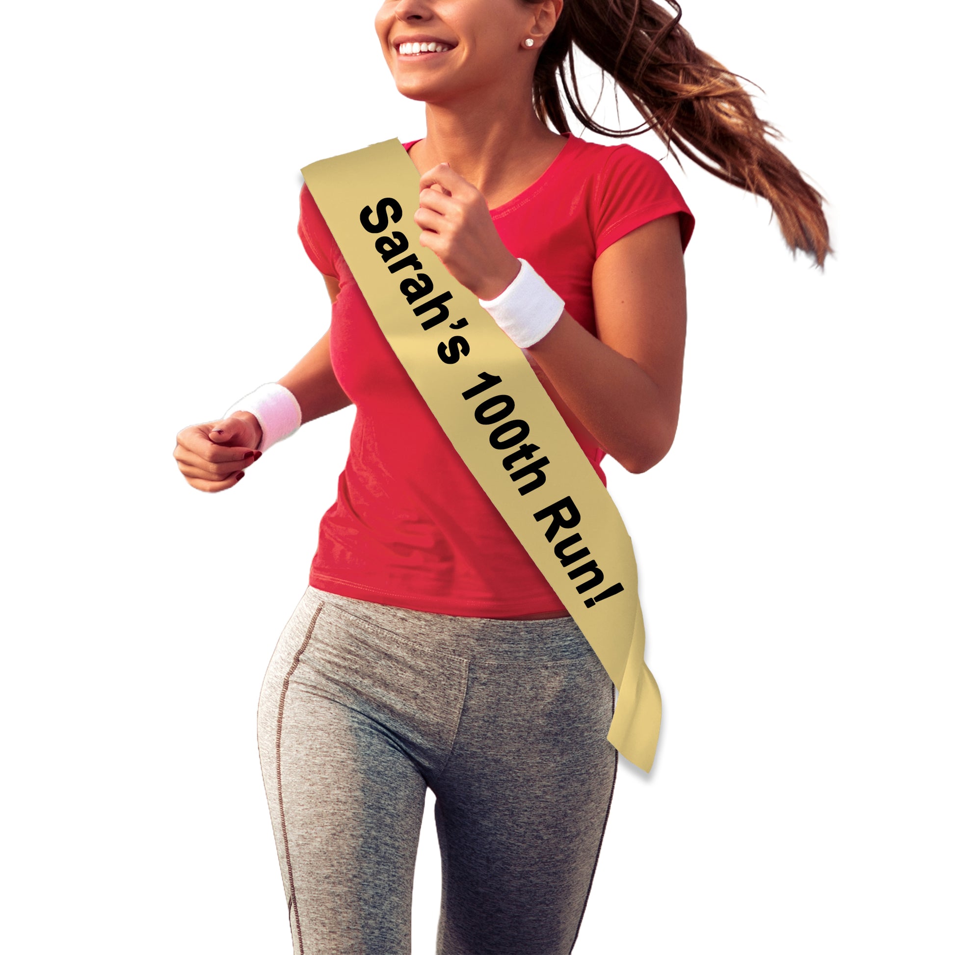 Personalised Running Achievement Sash - Any Name & Number!