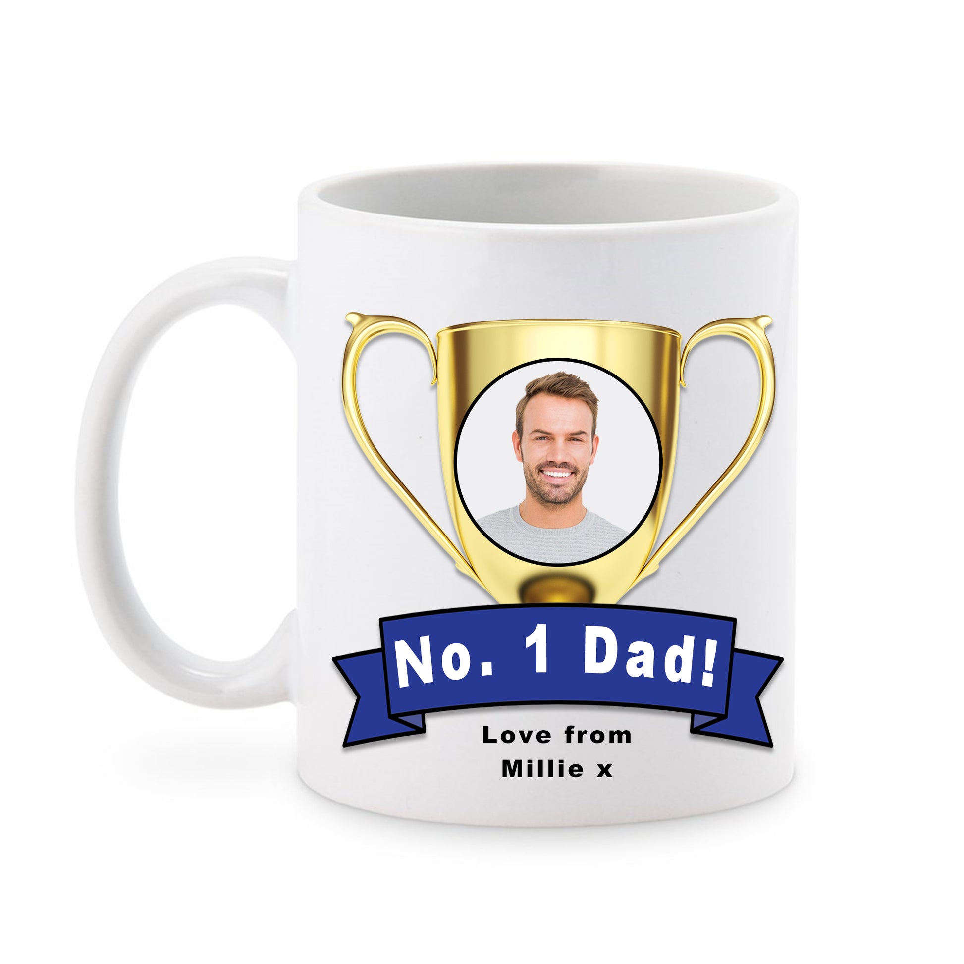 Personalised No 1 Dad! Mug