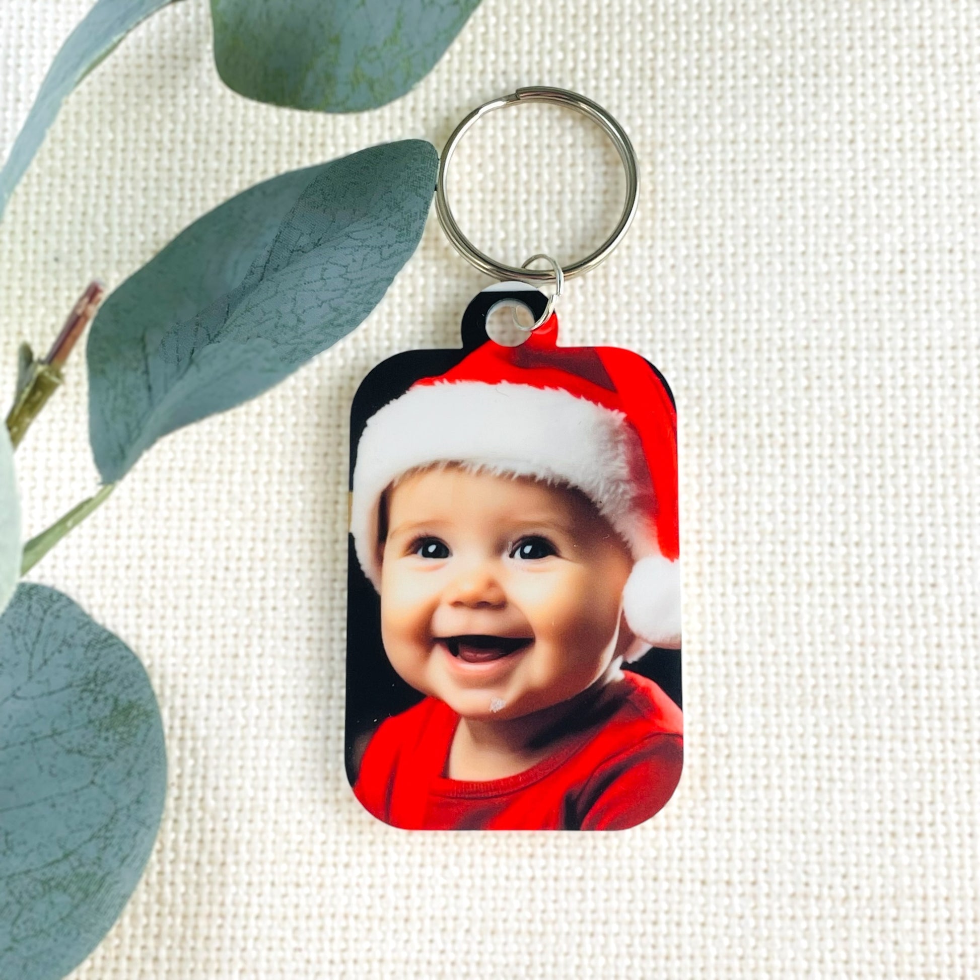 Personalised Photo Keyring - Add your own Photo!