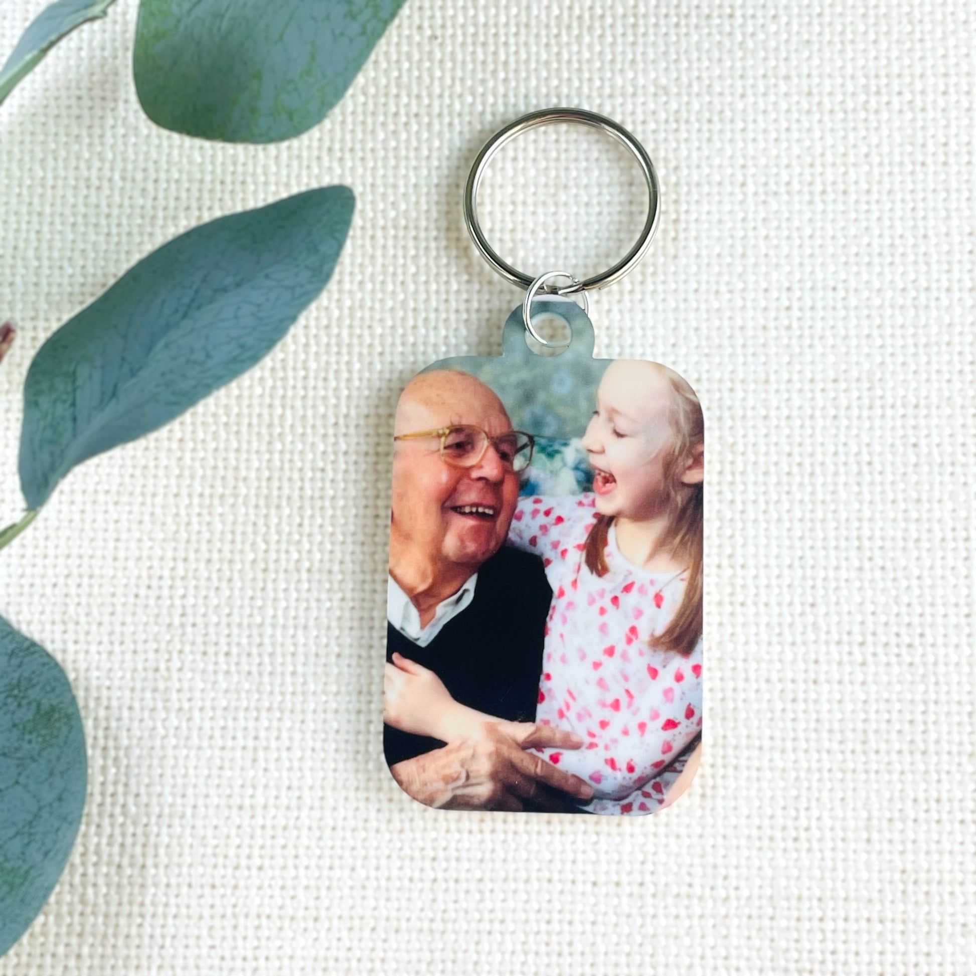 Personalised Photo Keyring - Add your own Photo!