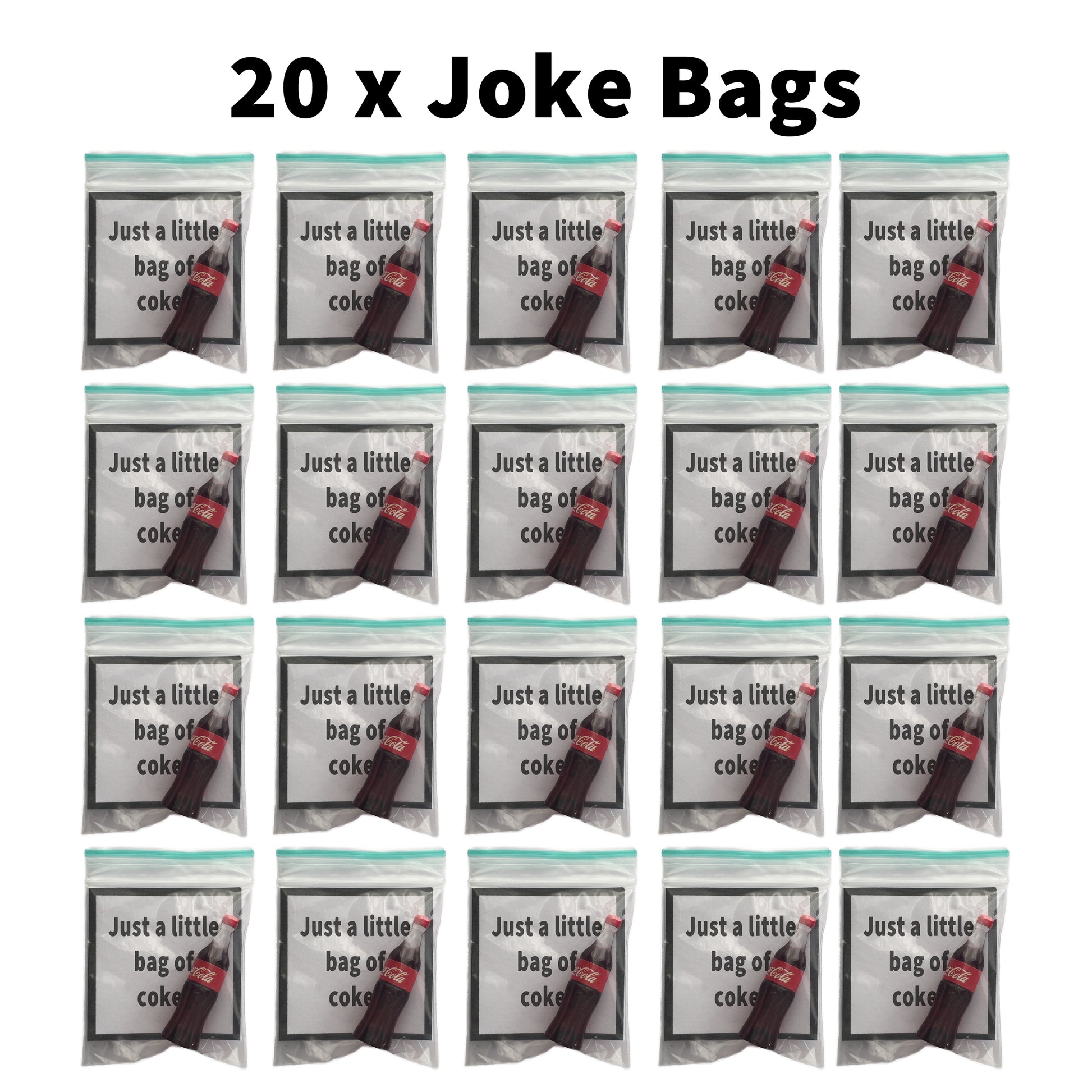 Little Bag of Coke - Joke Gift Present!