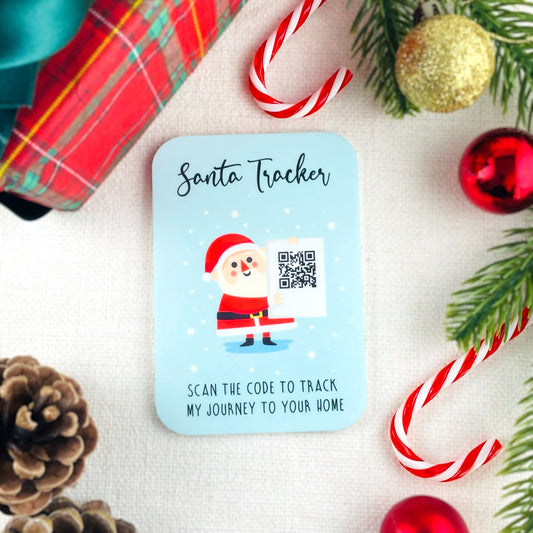 Santa Tracker with QR Code – See Santa's Location in Real-Time!