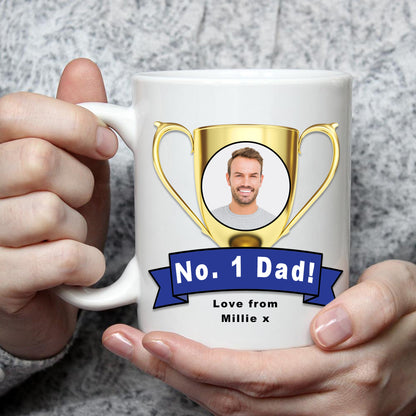 Personalised No 1 Dad! Mug