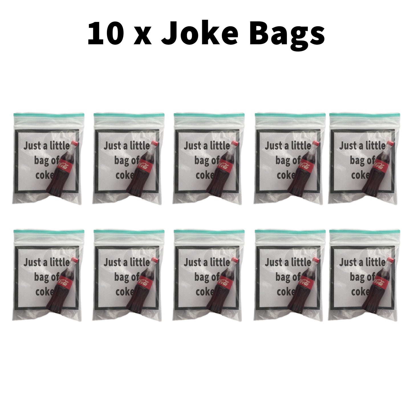 Little Bag of Coke - Joke Gift Present!