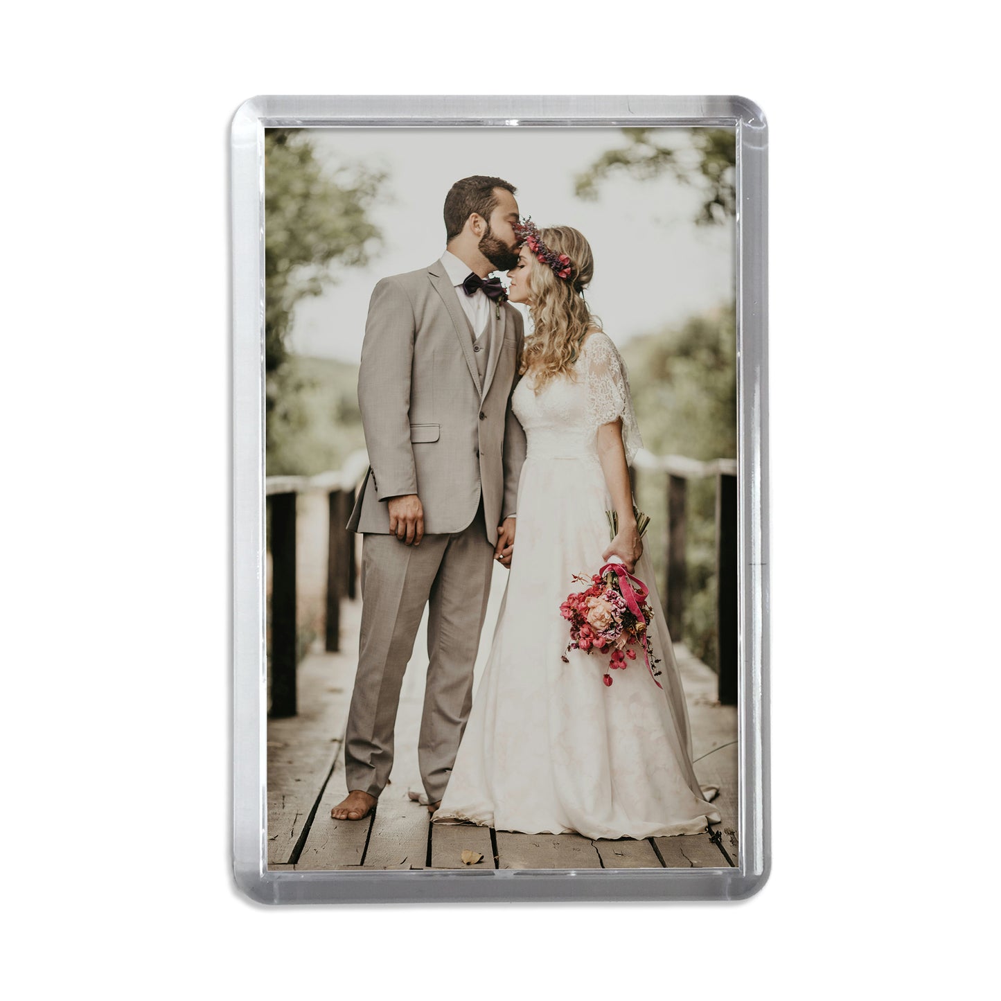 Personalised Full Photo Paper Magnet