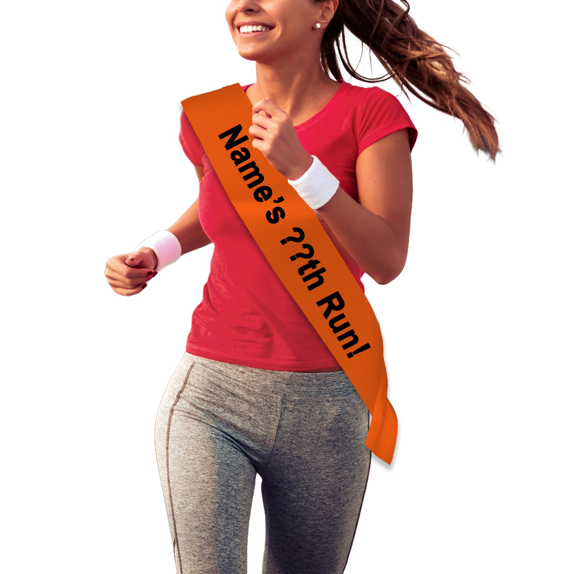 Personalised Running Achievement Sash - Any Name & Number!