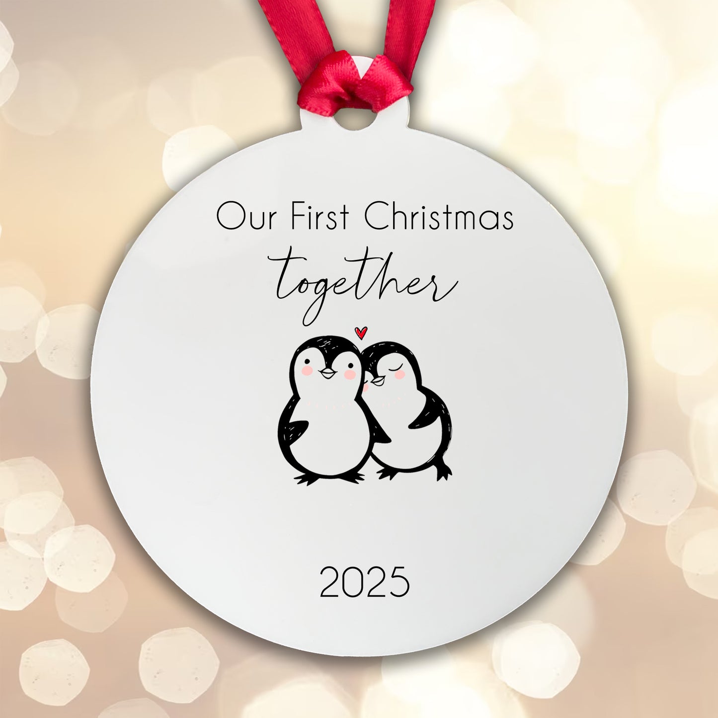 First Christmas Together Bauble