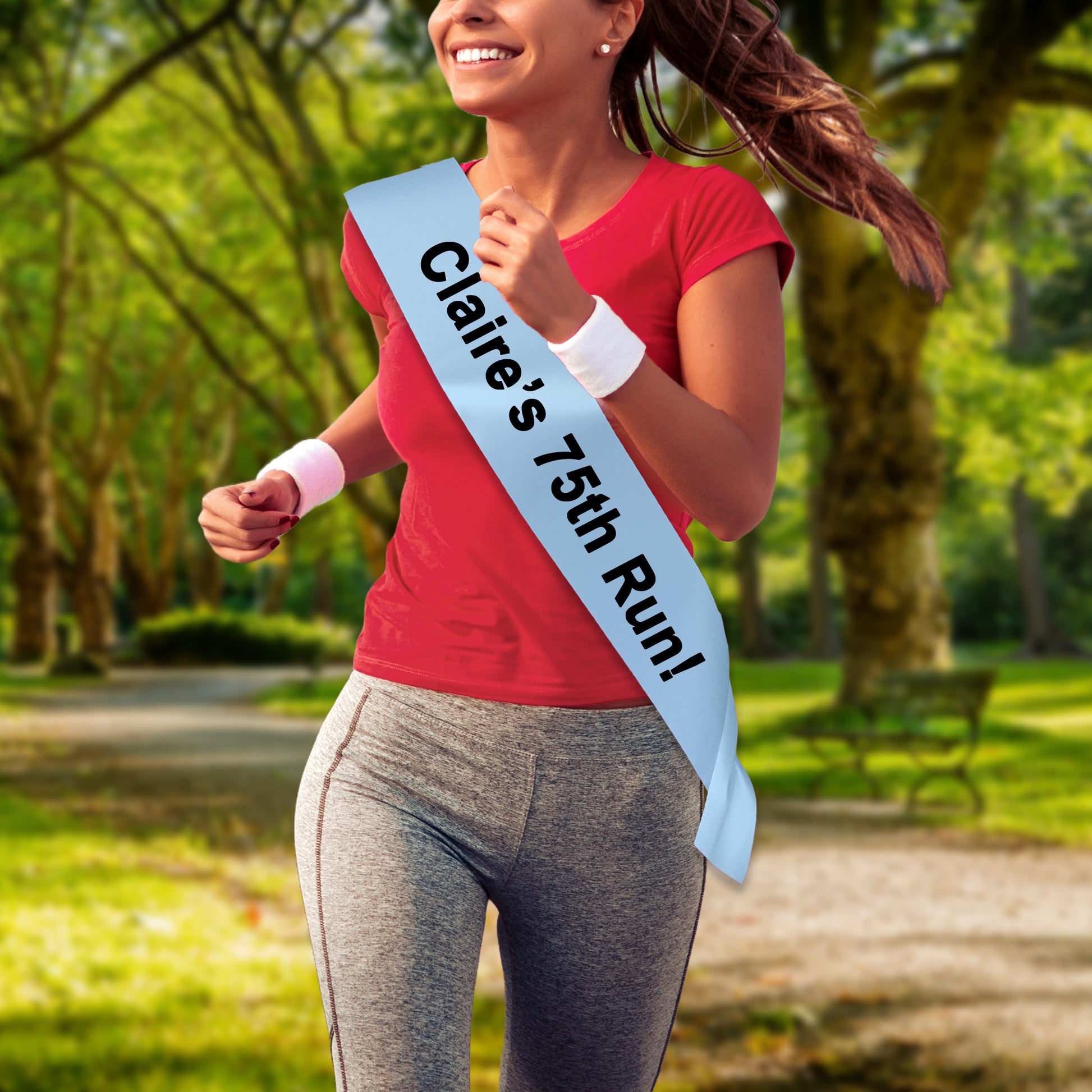 Personalised Running Achievement Sash - Any Name & Number!