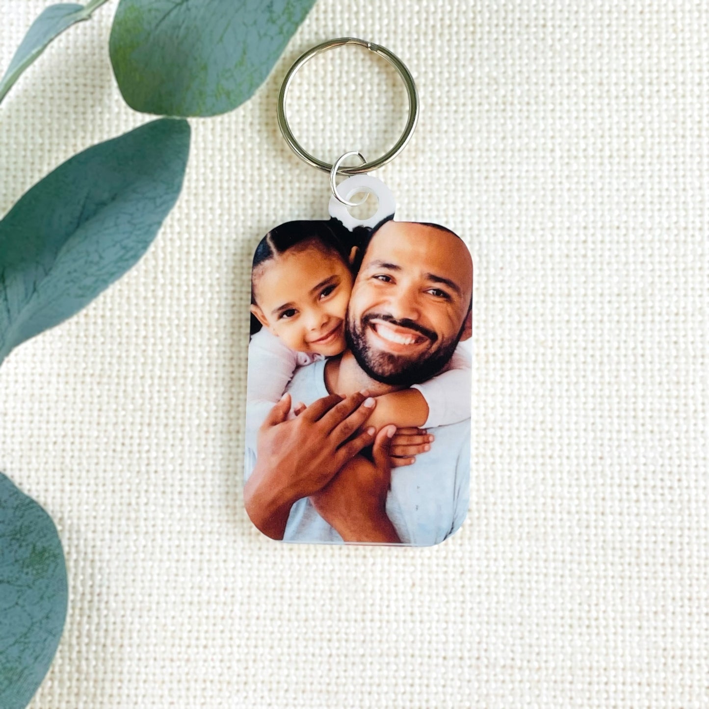 Personalised Photo Keyring - Add your own Photo!