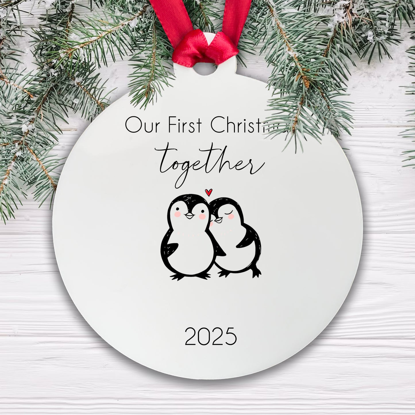 First Christmas Together Bauble