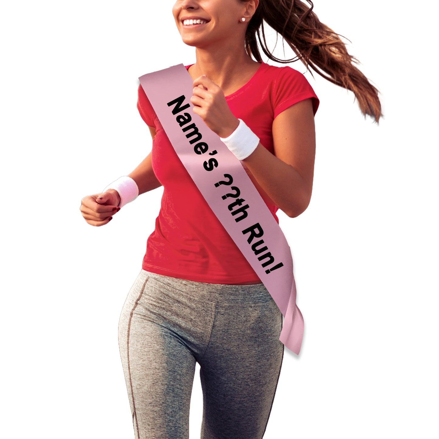 Personalised Running Achievement Sash - Any Name & Number!